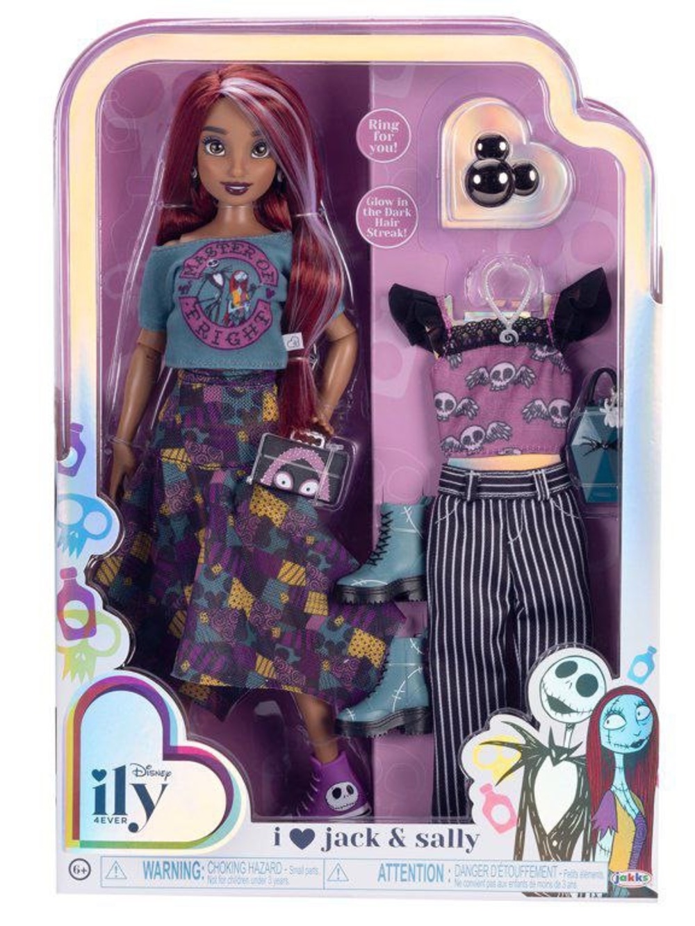 DISNEY ILY 4EVER I🖤JACK & SALLY Doll~Inspired By The Nightmare B4 Christmas NEW